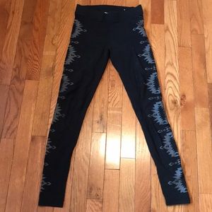 Victoria Secret leggings with Aztec print